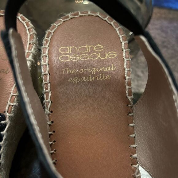 Andre Assous Reese Espadrille Wedges NEW - Picture 3 of 4